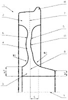 Конструкция железнодорожного колеса с сниженными суммарными внутренними напряжениями за счет их оптимального распределения по всему объему изделия Конструкция железнодорожного колеса с сниженными суммарными внутренними напряжениями за счет их оптимального распределения по всему объему изделия