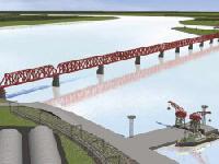 Около 400 миллионов долларов инвестиций будет направлено на строительство моста через Амур российско-китайским инвестиционным фондом(РКИФ)