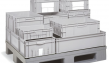 Пластиковые евроконтейнеры представлены разных размеров и необычных дизайнерских...