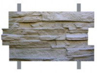 плитка фасадная скала с металл. креплением 500х300х35