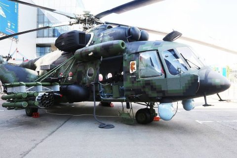 Спецназ России получит новейший специальный вертолет Ми-8АМТШ-ВН