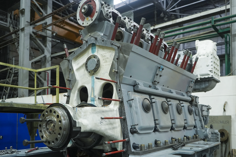 ТМХ провел заводские испытания первого газопоршневого двигателя-генератора 1-9ГМГ для электростанций