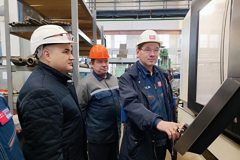На заводе ОСК «Янтарь» введен в эксплуатацию вертикальный обрабатывающий центр с ЧПУ