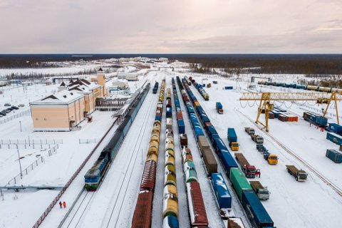Грузоперевозки компании "Железные дороги Якутии" увеличились до 747,4 тысяч тонн