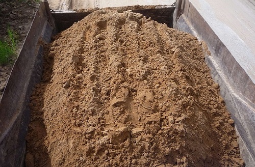 Песок для строительства